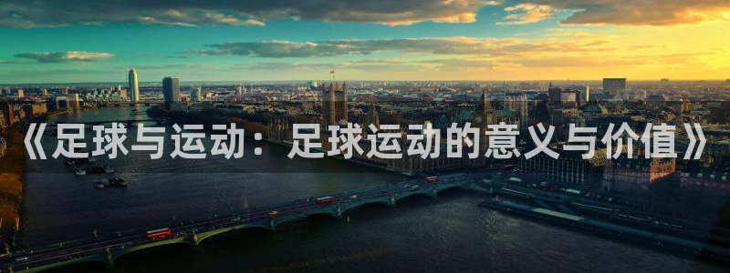 意昂体育2：《足球与运动：足球运动的意义与价值》